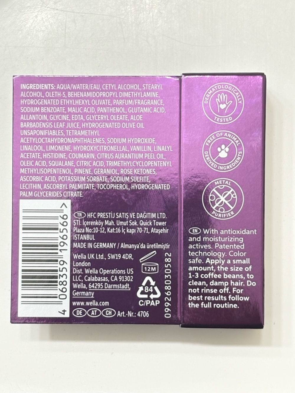 Wella Ultimate Color Miracle Leave-In Mask - 2 for $8. (0.16 fl oz each) - Picture 4 of 5